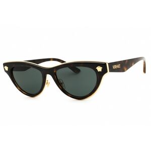 NWT Versace VE2273 Havana Cat Eye 52mm Sunglasses